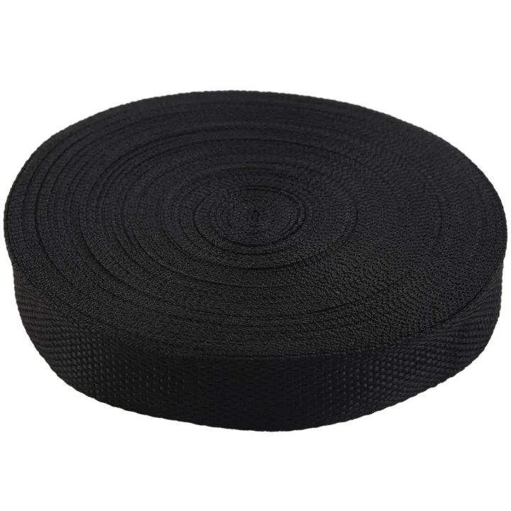 3Pcs%2025mmx20M%20Roll%20Nylon%20Tape%20Strap%20for%20Webbing%20Bag%20Strapping%20Belt%20Making%20DIY%20Craft%20-%20Black%20-%20Image%203