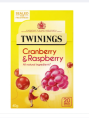 Twinings Cranberry and Raspberry Tea - 20 Tea Bags. 