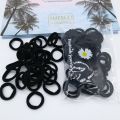 High elasticity towel ring that does not damage hair, seamless and fresh hair tie, colorful hair tie rubber band for girls.