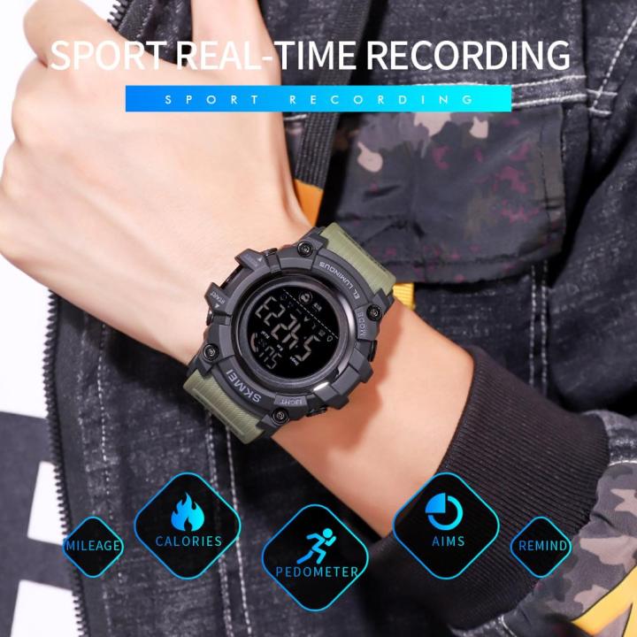 SKMEI%20LED%20Digital%20Men%20Watch%20Pedometer%20Calorie%20Date%20Clock%20Heart%20Rate%20Monitor%20Sport%20Watches%20Male%20Wristwatch%20Relogio%20Masculino%201643%20-%20Image%205