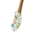 Non-stick Silicone Cookware with Wooden Handle Brush Baking Kitchen Spatula Tool Demoo.