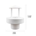 Floating Mist Dispenser Ultrasonic Humidifier GeneratorsNebulizer Water Fountain Mist Maker For Mini Pool Pond FishTanks. 