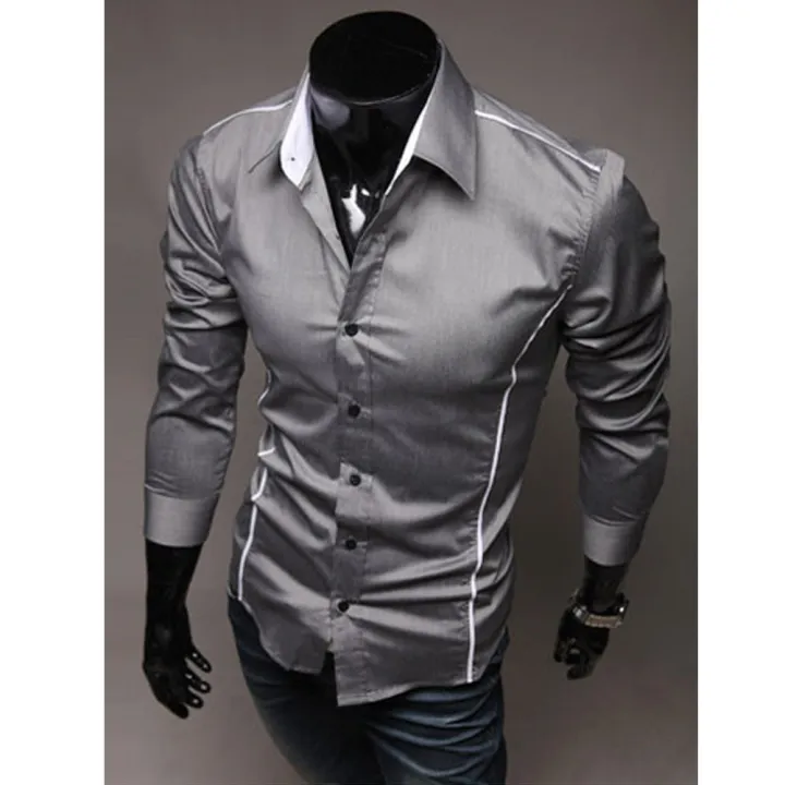 New%20Fashion%20Men%20Slim%20Fit%20Dress%20Shirt%20Button%20Down%20Casual%20Long%20Sleeve%20Regular%20Gentleman%20Top%20Shirts%20Black%20White%20Gray%20-%20Image%205