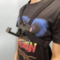 Adjustable Chest Body Harness Mount for Mobile Phone Holder Strap Fits for Travel Riding Running All Mobile Phones. 
