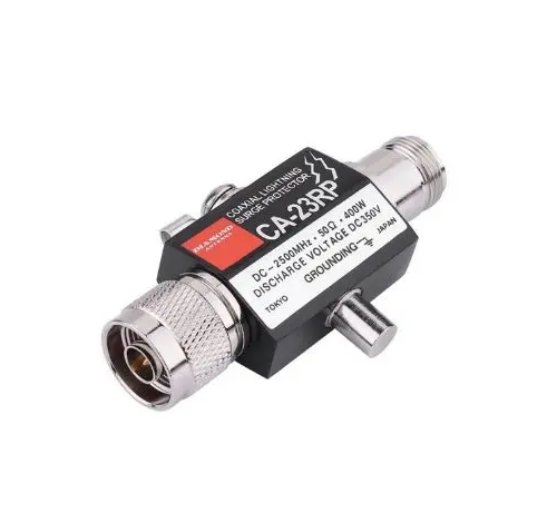 Lightning%20Arrestor%20Antenna%20Lightning%20Surge%20Protector%20N%20Male%20Plug%20to%20N%20Female%20Coaxial%200-2.5GHZ%20400W%20CA-23RP%2050ohm%20DC-2500MHz%20N%20Connector%20-%20Image%202