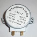 Microwave Oven Motor 30VAC - 4/5RPM - 3.5/4W Synchronous Turntable Motor 49TYZ. 