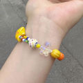 Colorful Beaded Bracelet Sweet Simple Stretch Rainbow Star Cute Heart Bracelet NOVO. 
