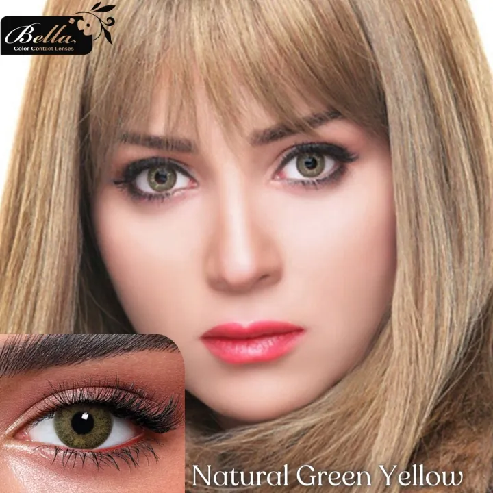 New%20Bella%20Natural%20Green%20Yellow%20Contact%20Lens%20With%20Regular%20Kit%20Box%20For%20Men%20and%20Women.%201%20Pair%20Bella%20Color%20Contact%20Lens%20For%20Eye%20Makeup%20and%20Cosmetics.%20Bella%20Natural%20Series.%20#greenyellow%20-%20Image%203
