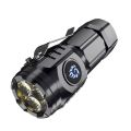 Mini Portable Flashlight Strong Light Rechargeable Super Bright Portable Lighting Long-range Home Tools.