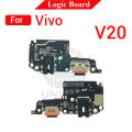 Charging Logic Board For Vivo Y17 Y19 Y22 Y50 X80 V20 V23 V23E 5G Charging Port USB Plug PCB Dock Connector Spare parts.