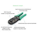 ONTi Network Tool Kit Professional Portable Ethernet Computer Maintenance LAN Cable Tester Crimper Cutter Repair Set with Bag.