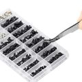 355Pcs PC Screws Assorted Set M2 M3 M2.5 Computer Screws HDD M.2 SSD Screws for Universal Laptop PC Computer Repair.