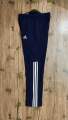 Premium Adidas three stripe trackpant by Shirtology Navy White. 