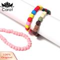 Carat Beaded Bracelet Irregular Square Candy Color Jewelry Making Scattered Beads Strand. 