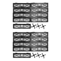 18X Hepa Filter 6X Side Brush for Neato Botvac D3 D4 D5 D6 D7 D70 D75 D80 D85 Connected Botvac 75E 80 85 Brushes Filters. 