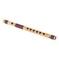 Master Tuned Combo of Bamboo Flute and Flute Bag  Key-G. 