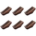 6X Pocket Comb Sandalwood Super Narrow Dent Wood Combs Static Lice Beard Comb Hairstyle Sandalwood Comb. 