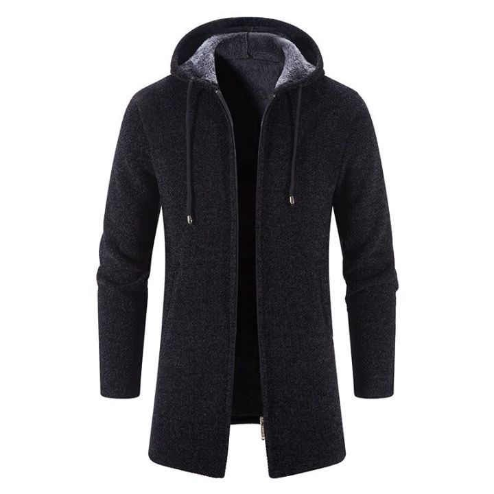 New%20Men's%20Autumn/winter%20Long%20Coat%20Grab%20Cashmere%20Sweater%20Thick%20Warm%20Hooded%20Jumper%20Cardigan%20Fashion%20Solid%20Color%20Jacket%20-%20Image%203