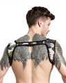 JOCKMAIL Men's Fitness Neoprene Harness Sports Shoulder Ss Muscle Exercise Protective Gear Support  TaTop Gay Wear. 