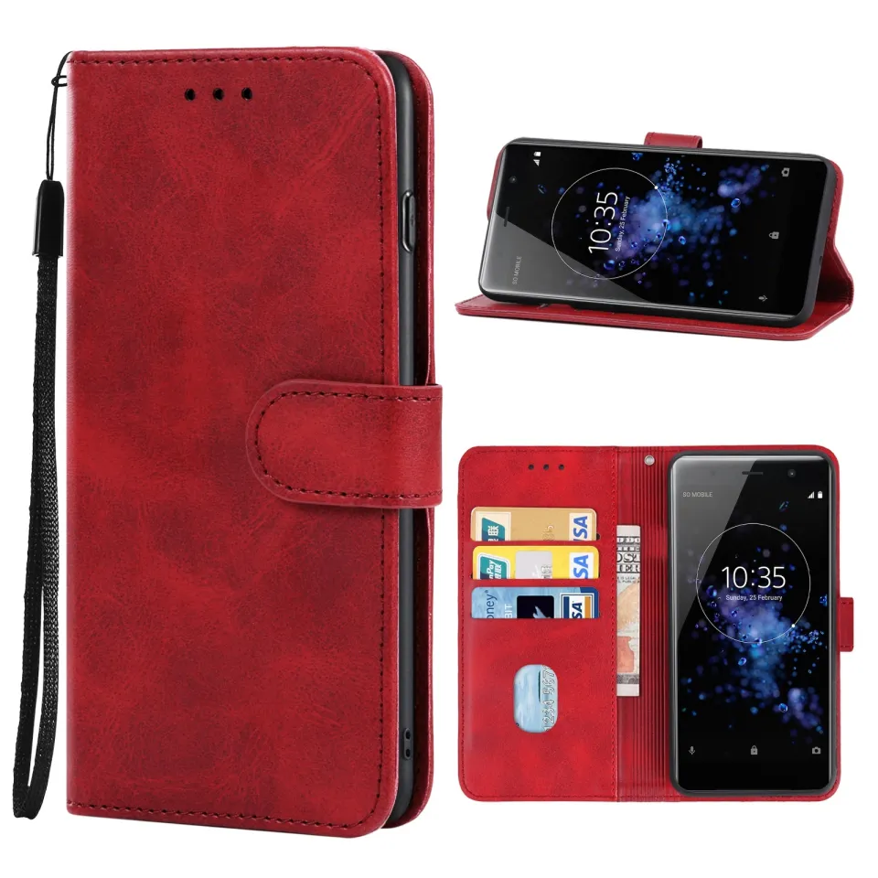 Leather Phone Case For Sony Xperia XZ2 Premium