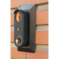 Silicone Case Designed for Google Nest Hello Doorbell Cover (Black) - Full Protection Night Vision Compatible. 