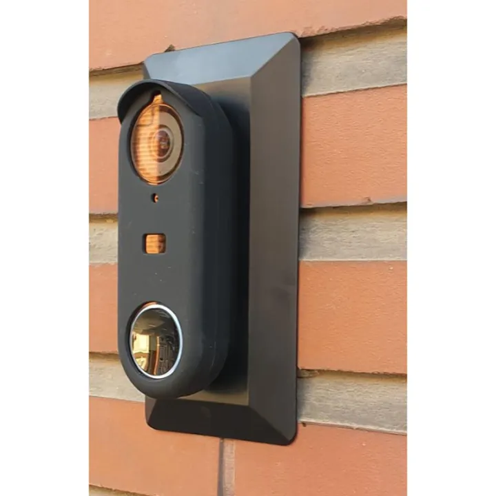 Silicone%20Case%20Designed%20for%20Google%20Nest%20Hello%20Doorbell%20Cover%20(Black)%20-%20Full%20Protection%20Night%20Vision%20Compatible%20-%20Image%207
