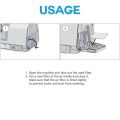 100Pcs S9/S10 CPAP Disposable Replacement Filters for ResMed AirSense.