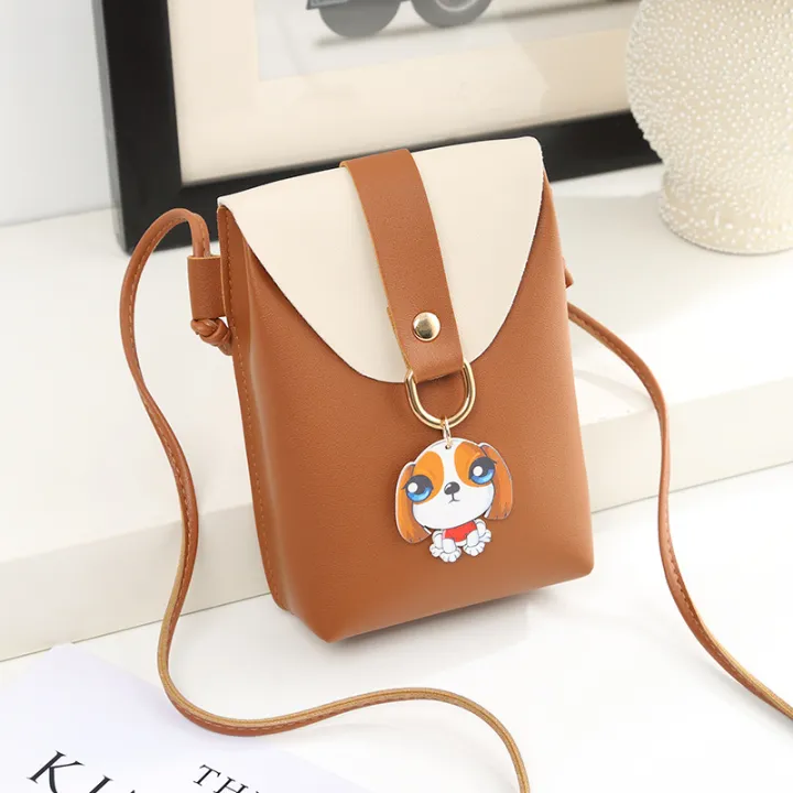 Daifa%20Summer%20New%20Mini%20Coin%20Crossbody%20Phone%20Cartoon%20Primary%20School%20Student%20Cute%20Korean%20Style%20Fashionable%20Women%20Bag%20-%20Image%202