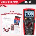 UNI-T UT89X UT89XD Professional Digital Multimeter True RMS NCV 20A Current DC Voltmeter Capacitance Resistance Tester. 