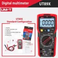 UNI-T UT89X UT89XD Professional Digital Multimeter True RMS NCV 20A Current DC Voltmeter Capacitance Resistance Tester. 