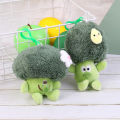 Cute Vegetable Broccoli Plush Stuffed Doll Couple Keychain Bag Pendant Kid Gift.