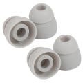 Replacement Double Flange Ear Tips Earbuds Silicone Pads For In Ear Headphones. 