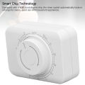 Timer Switch Socket Reliable Light Timer US Plug 125V Auto Off for Cameras Laptops for Home Appliances. 