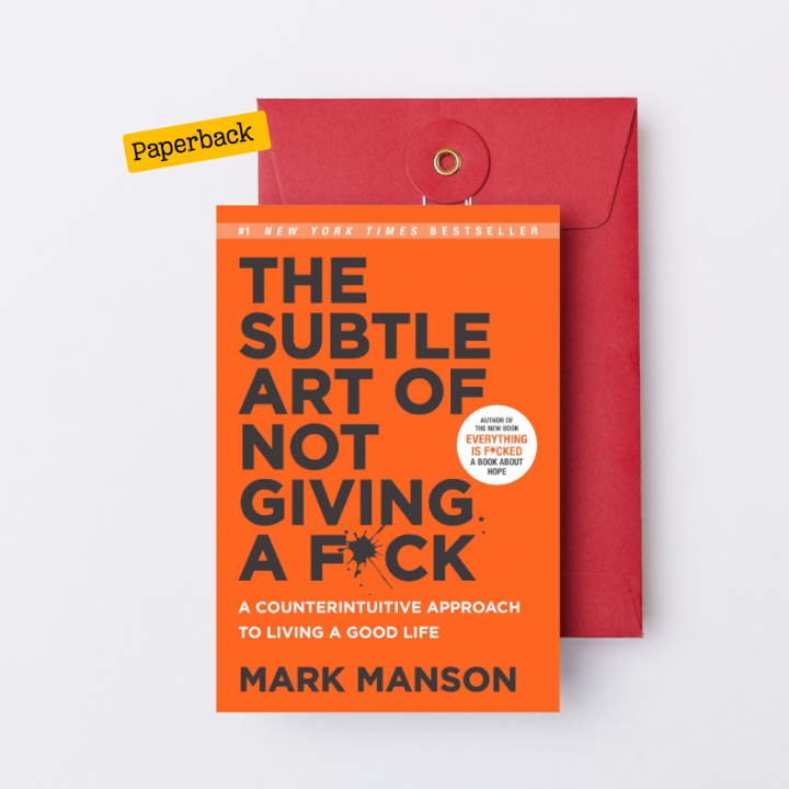 THE SUBTLE ART OF NOT GIVING A FCK by Mark Manson - Paperback | Daraz ...