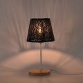 Small Lamp Shade Clip on Bulb, for Table Chandelier Wall Lamp Black. 