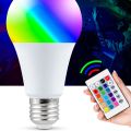 Rgb Light 15W Remote Control Smart Led Bulb E27 with Remote Control. 