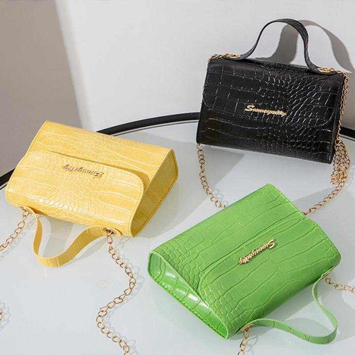 Korean Fashion Crocodile Pattern Single Shoulder Bag Mobile Coin Purse Ladies Messenger Bag Shoulder Handbag Bolsos Para Mujer