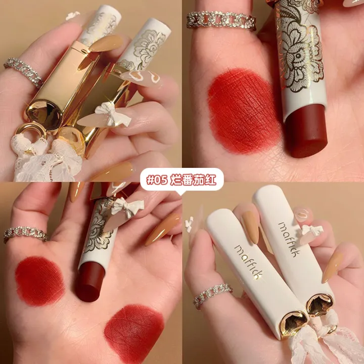 MAFFICK%20Lace%20Honey%20Light%20Mist%20Matte%20Lipstick%20Matte%20Matte%20Long-lasting%20non-stick%20cup%20girl%20-%20Image%207
