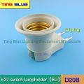 【4pcs】E27 bulb socket LED energy-saving lampholder converter night light with switch.