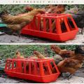 Poultry breeding trough, large chicken trough, cooked rubber round chick feeding trough, chicken feeding chicken, feeding chicken with automatic drinking fountain. 