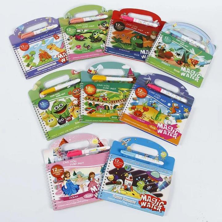 Children%20Painting%20Drawing%20Toys%20Reusable%20Coloring%20Book%20Magic%20Water%20Drawing%20Book%20Sensory%20Early%20Education%20Toys%20for%20Kids%20SnowWhite%20-%20Image%205