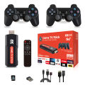 Q9 USB 2.0 Dual System Game Stick 8K Retro Video Games Console with Wireless Controller 64G TV Sticks 10000+ Games For PSP gift.
