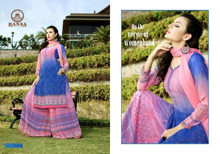 Georgette Hansa Stylish Exclusive collection