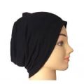 Inner Cap for Wearing Hijab - Black Hijab Cap Hair Cover. 