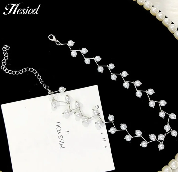 Trendy%20Fashionable%20Pearl%20Choker%20Necklace%20for%20Girls%20Simple%20Stylish-%20Rhinestone%20Charm%20Chain%20Necklaces%20for%20Women%20Party%20Accessory%20New%20Collection%20-%20Image%204