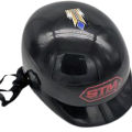 Stm Open Face Cap Helme- Black.