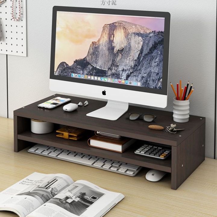 Computer Riser Monitor Screen Base Desktop Keyboard Organize and