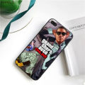【Pioneer Gong】Rockstar gta 5 Grand Black Soft Shell Phone Case Capa for iPhone 13 12pro max 11 pro XS MAX 8 7 6 6S Plus X 5 5S SE 2020 XR. 