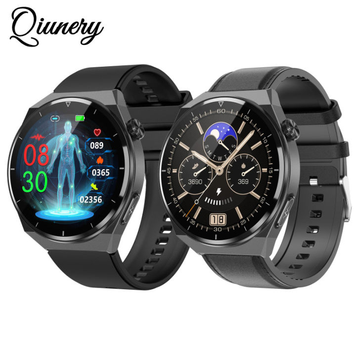 Qiunery TK20 Smart Watch For Women Men, 1.39 Full Touch Screen Smartwatches, Heart Rate Blood Oxygen Blood Pressure Sleeping Monitoring, For Smart Phones Laptop Tablet