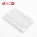 DIY 400 Points Solderless Bread Board Breadboard 400 PCB Test Board for ATMEGA PIC UNO. 